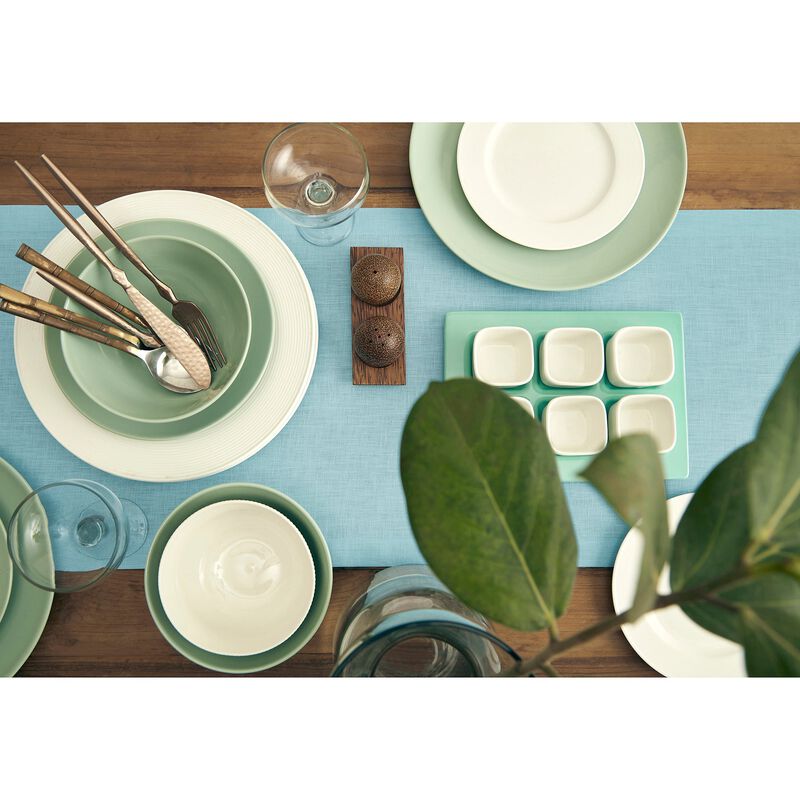 Solino Home 100% Pure Linen Table Runner | Fete for Valentine;s