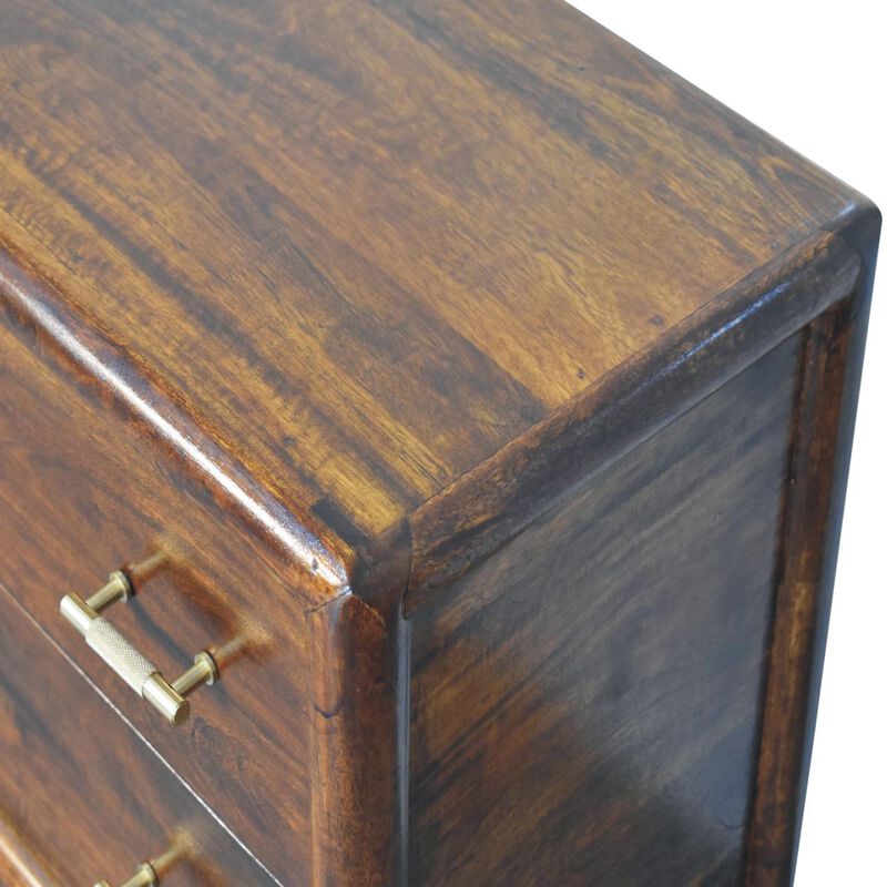 Artisan Furniture Solid Wood Regency Woven 2-Drawer Nightstand
