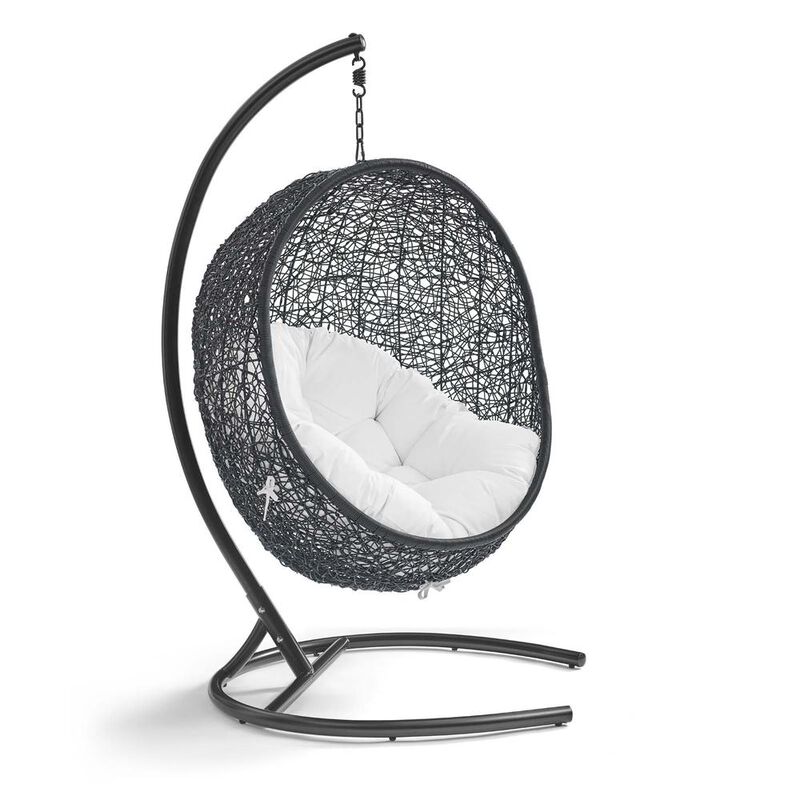 Modway Encase Swing Outdoor Patio Lounge Chair