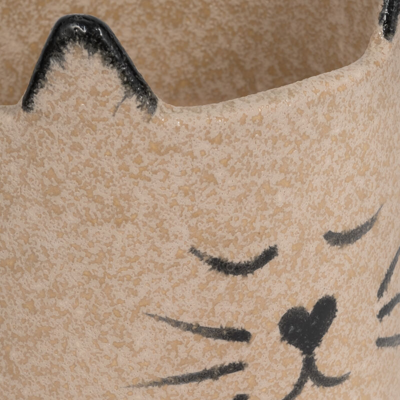 7" Kitty Planter