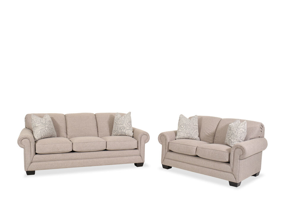 Mackenzie Two-Piece Wicker Sofa Set