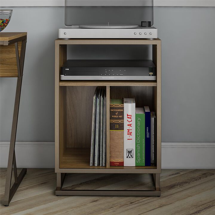 Novogratz Regal Turntable Stand / End Table