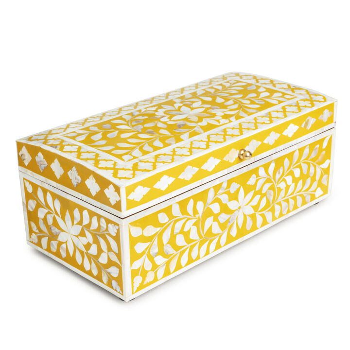 Jodhpur Mother of Pearl Decorative Box - 16"