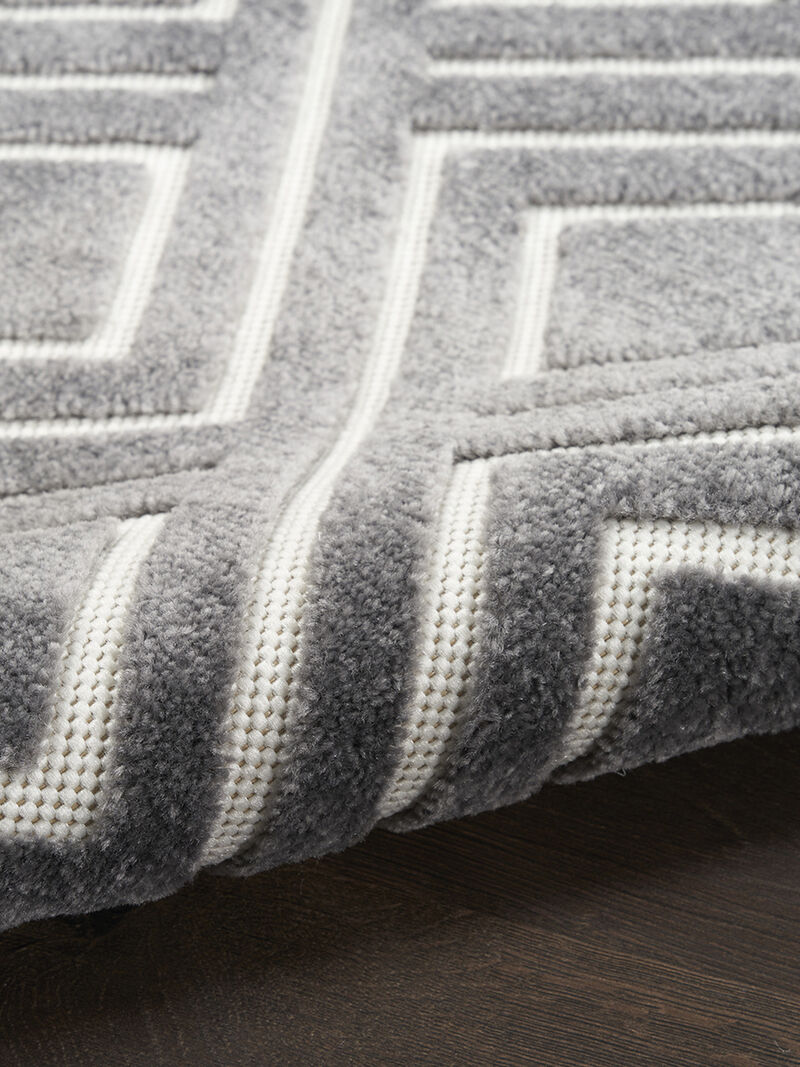 Care Free CAF03 Gray 7'10" x 9'10" Rug