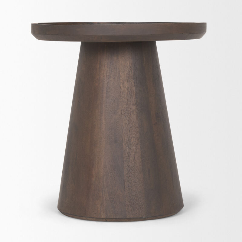 Takoda Dark Brown Accent Table