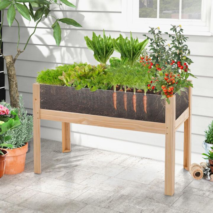 Hivvago Wooden Raised Garden Bed