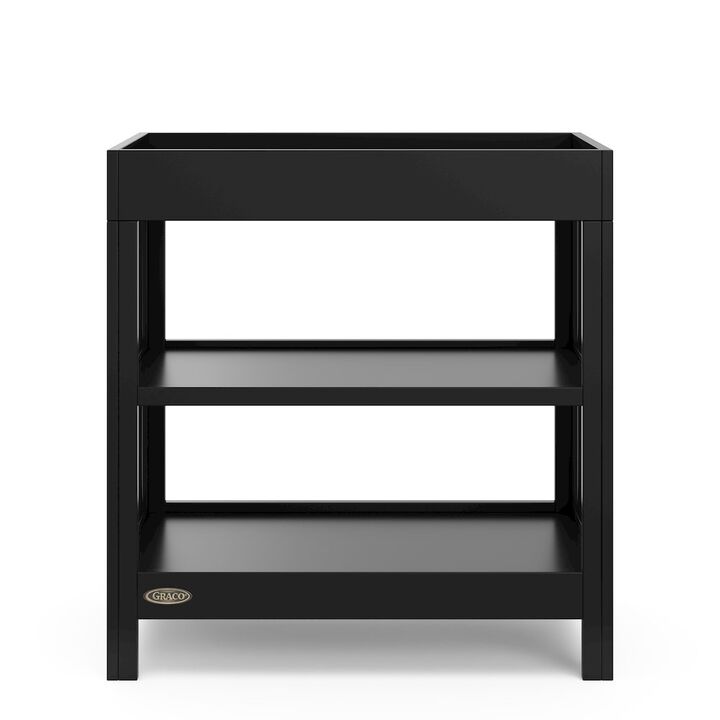 Graco Teddi Changing Table with Water-Resistant Changing Pad - Black