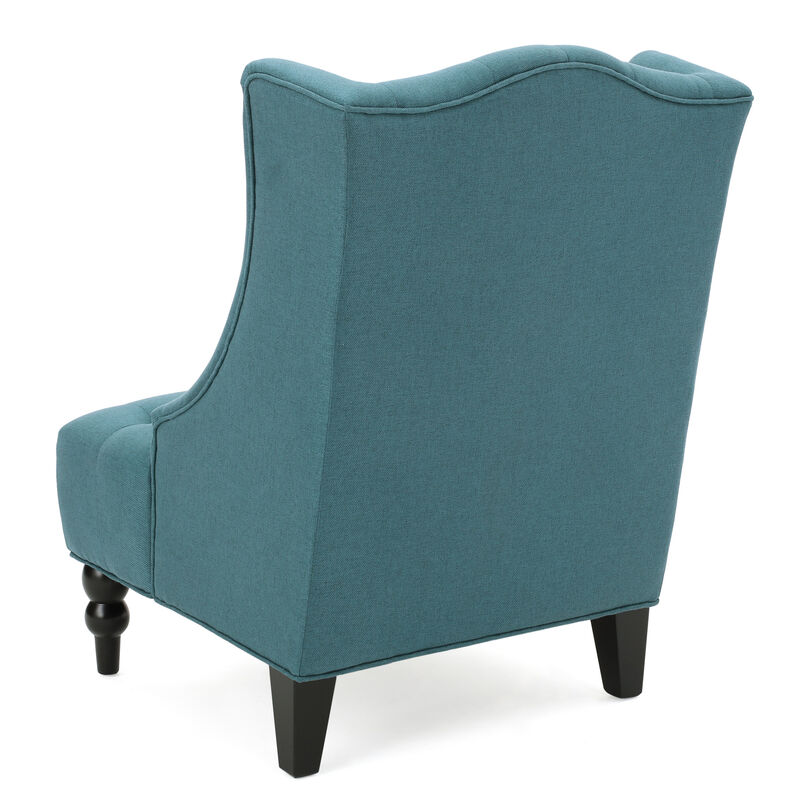 Merax Upholstered Wingback Accent Chair