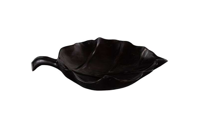 Leaf Bowl Black