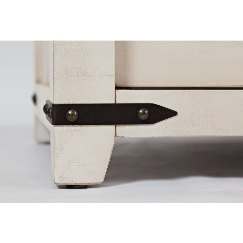 Jofran Madison County Rustic Reclaimed Solid Wood Farmhouse 70 Barn Door Server