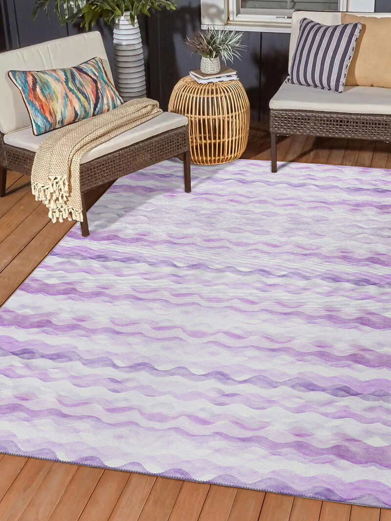 Seabreeze SZ16 Violet 3' x 5' Rug