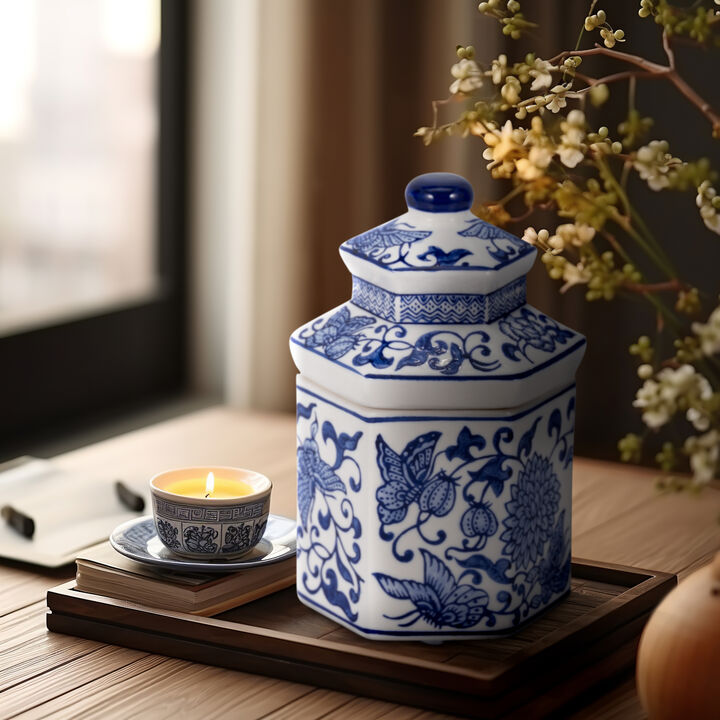 4" Myrrh Chinoiserie Candle