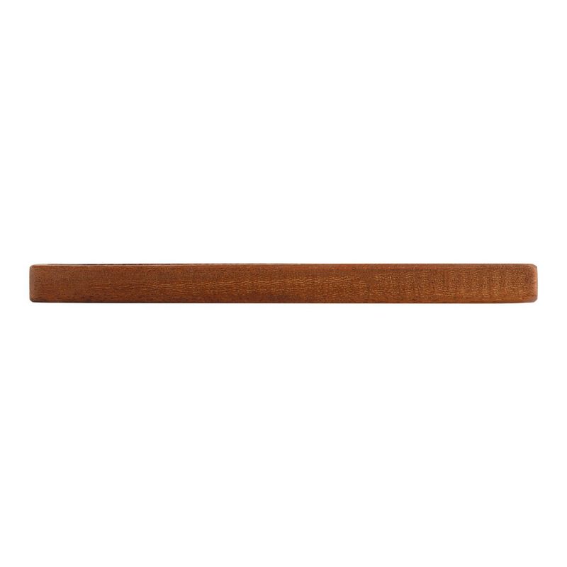 Wood 13.75" x 6" Rectangular Brown Wood Serving
