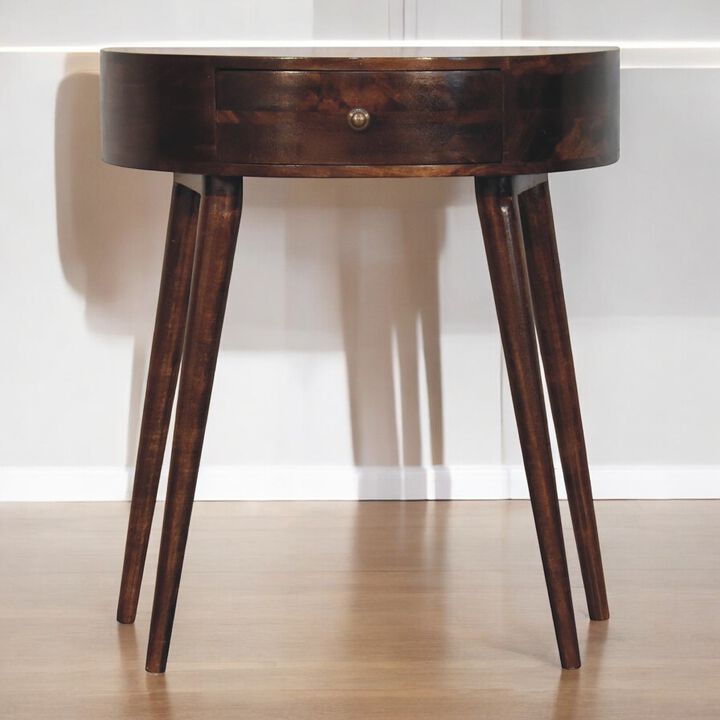 Artisan Furniture Solid Wood California Walnut Odyssey Console Table