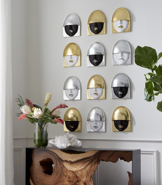 Fashion Faces Small Wall Art Set of 3