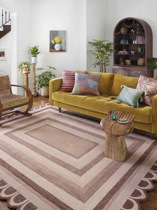 Buena Onda BUE02 Clay/Blush 7'9" x 9'9" Rug