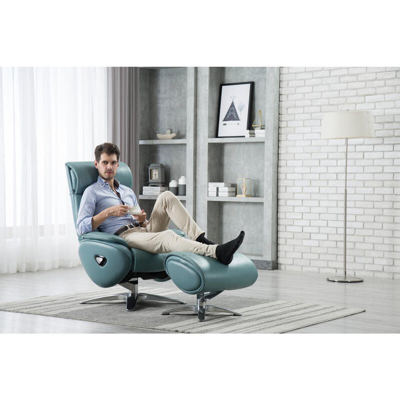 Barcalounger 9PHL-3682 Philadelphia Power Recliner, Blue