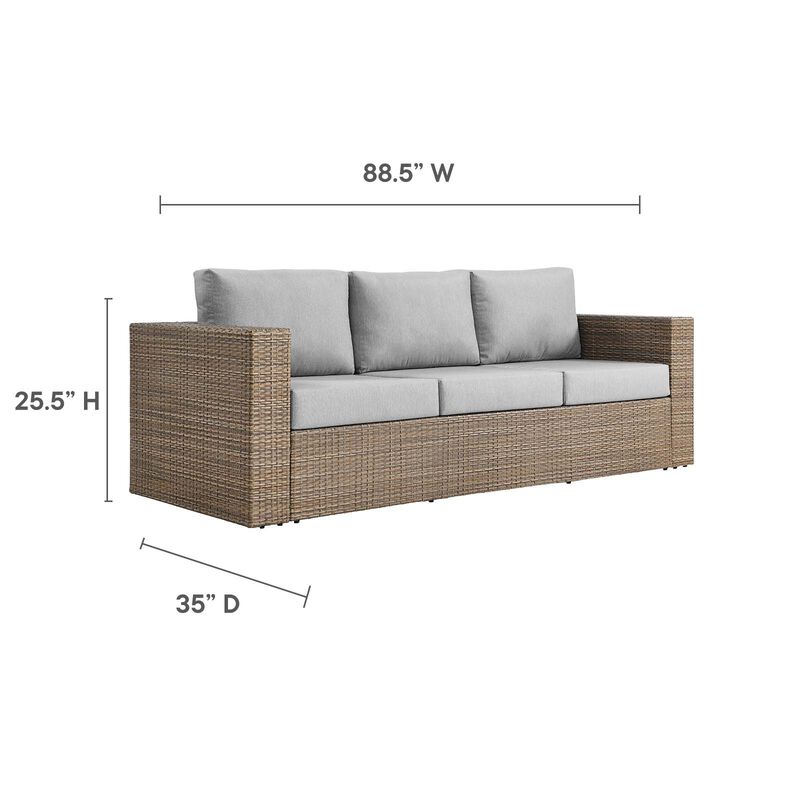 Modway - Convene Outdoor Patio Outdoor Patio Sofa