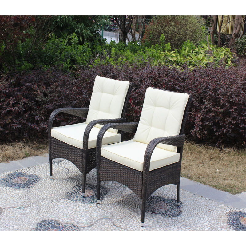 2-Piece Liberatore Dining Chairs With Cushions (Cushion)