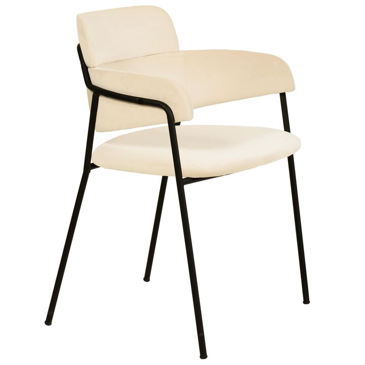 LeisureMod Axis Collection Modern Dining Chair