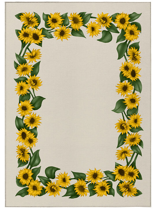 Kendall KE17 Beige 3' x 5' Rug
