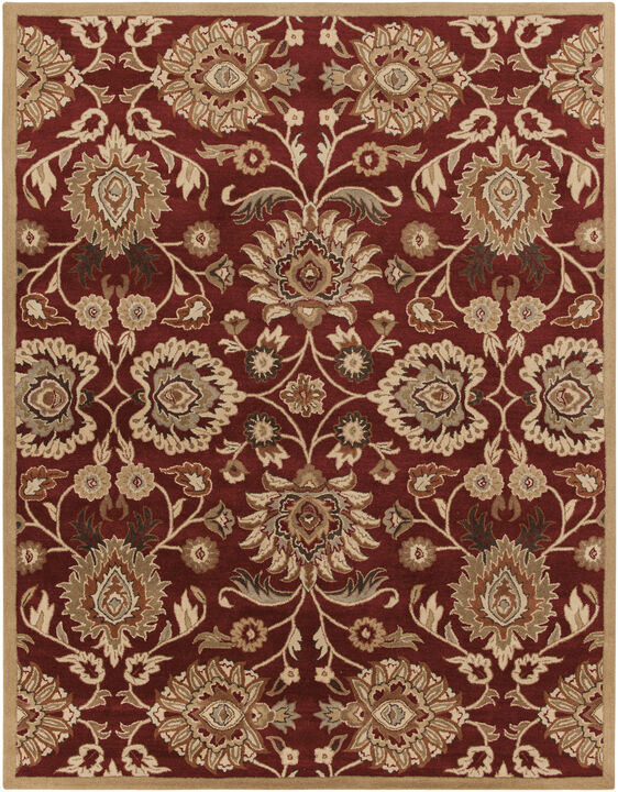 Caesar CAE-1192 9' x 12' Red Rug
