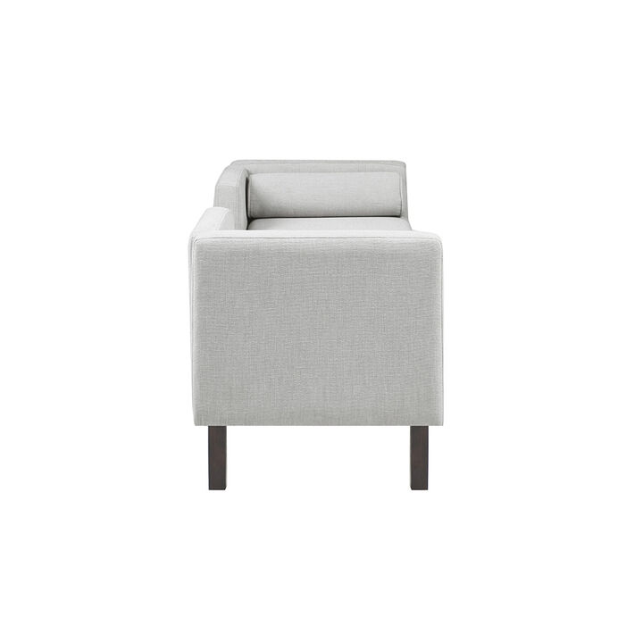 Gracie Mills Eloy Mid-Century Upholstered Accent Bench
