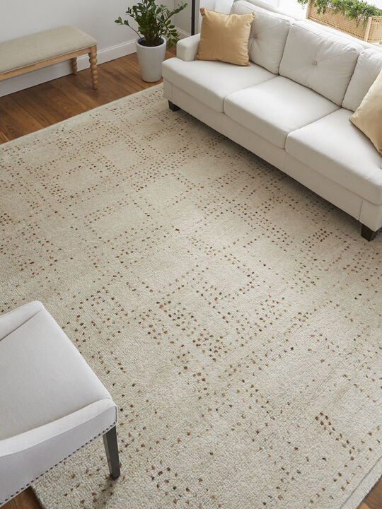 Truxel T6040 Natural 10' x 14' Rug By Thom Filcia