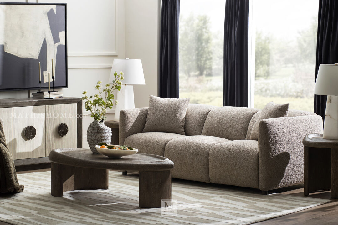 Luc Fabric Power Motion Sofa
