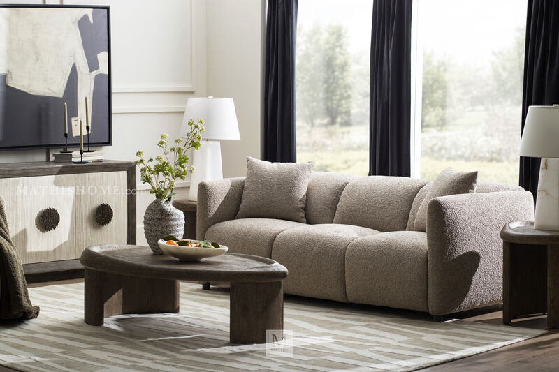 Luc Fabric Power Motion Sofa