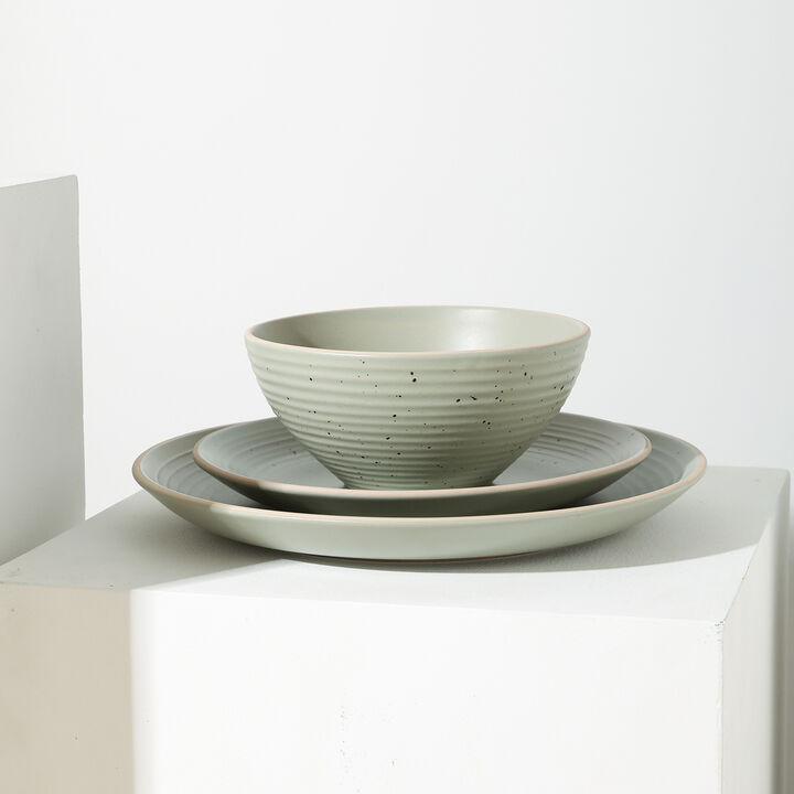 Stone Lain Lauren Stoneware 16 Piece Dinnerware Set