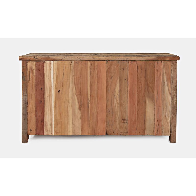 Jofran Eden Prairie Rustic Reclaimed Wood 60 Accent Cabinet