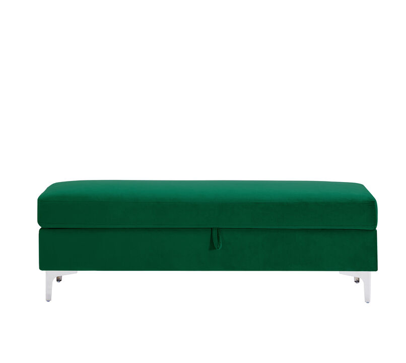 Dark Green Leisure Stool