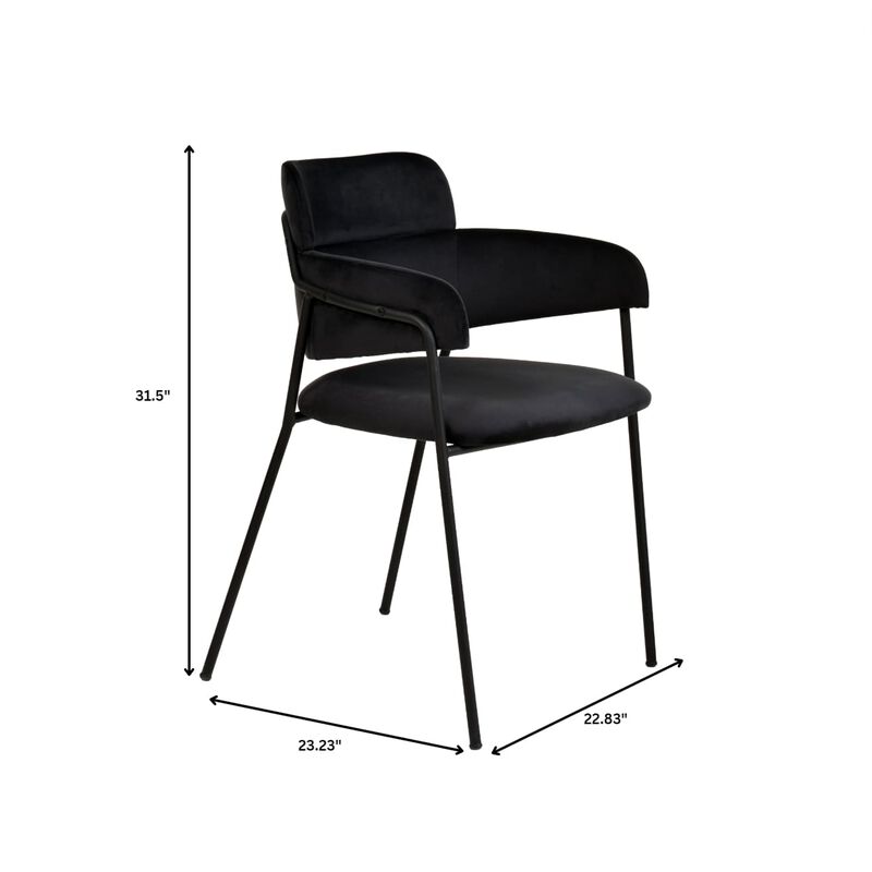 LeisureMod Axis Collection Modern Dining Chair