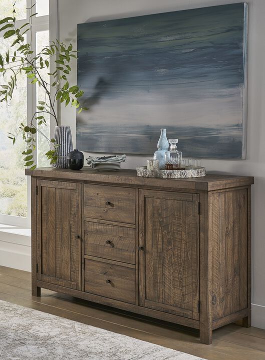 Autumn Three Drawer Two Door Sideboard