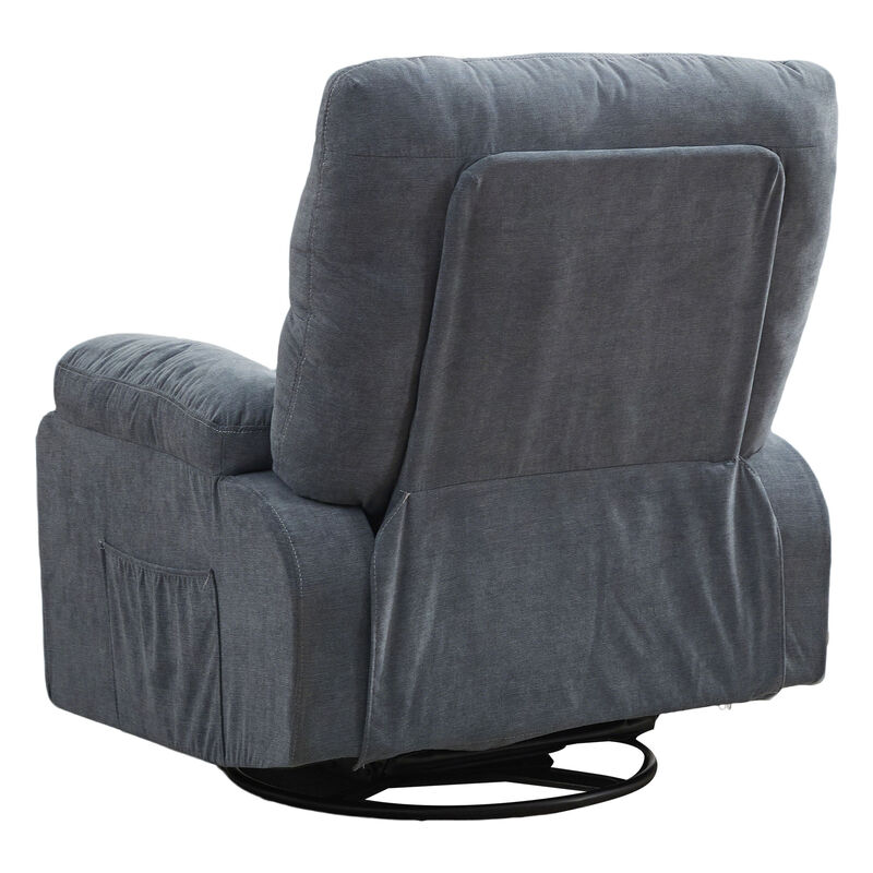 Merax 360 Degree Rotating Swing Single Sofa Chair Recliner