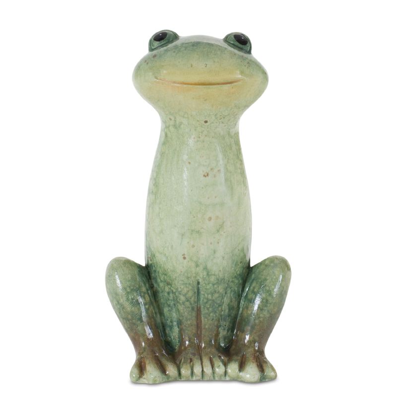 Frog Resin Figurine Set of 6 for Garden and Home Decor