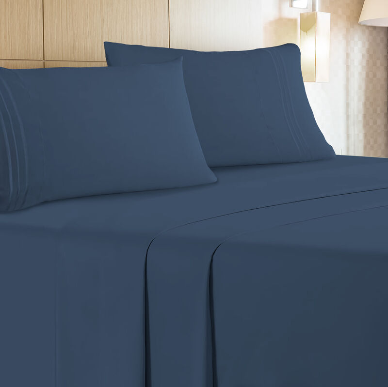 1800 Series Double Brushed Cooling Microfiber Sheet Set