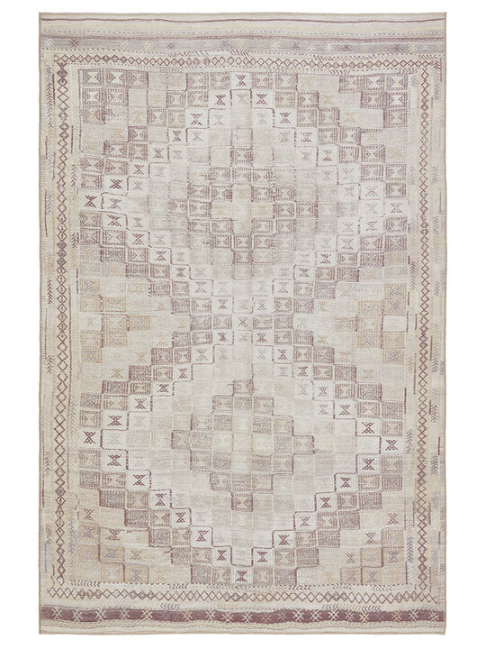 Harman By Katelester Davina Tan/Taupe 7'6" x 10' Rug