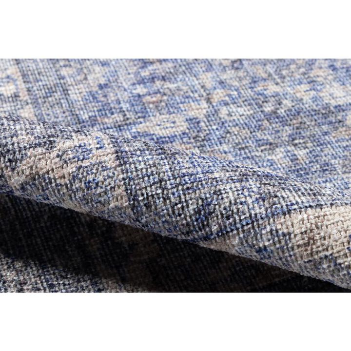 Momeni Traditional Rectangle Area Rug, Blue, 8' X 10'