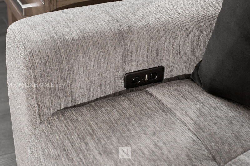Slide 6-Piece Power Sectional
