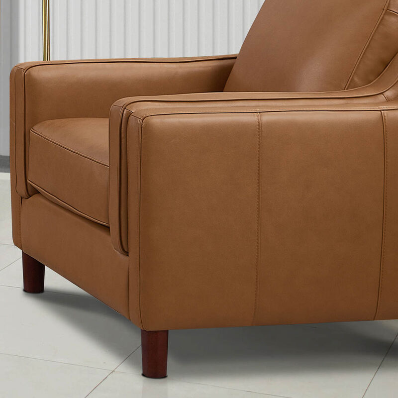 Bella Top Grain Leather Chair
