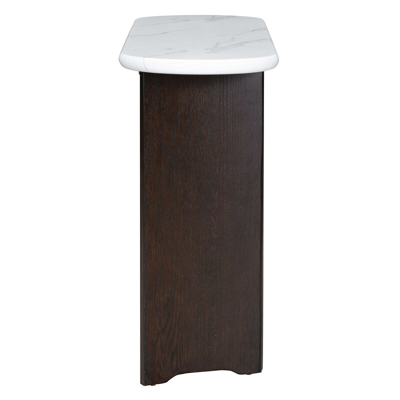 Merax Rustic Console Table for Entrance and Living Room