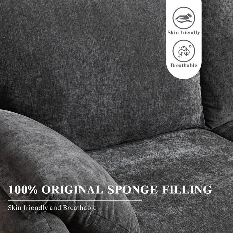 Merax Chenille 2-Seat Sofa for Living Room