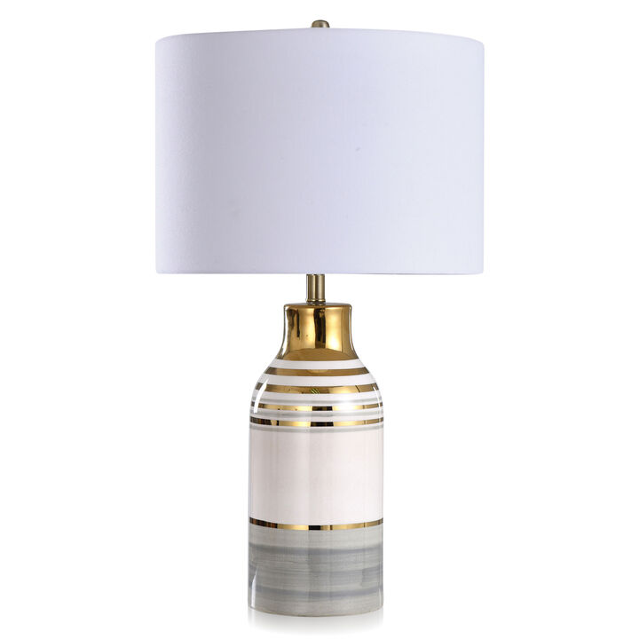 Bormioli Grey Table Lamp