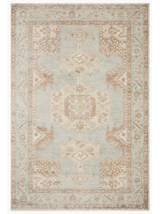 Carlisle CAR01 Seafoam/Taupe 7'10" x 10' Rug