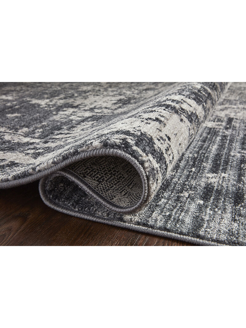 Samra SAM06 Charcoal/Silver 7'10" x 10' Rug