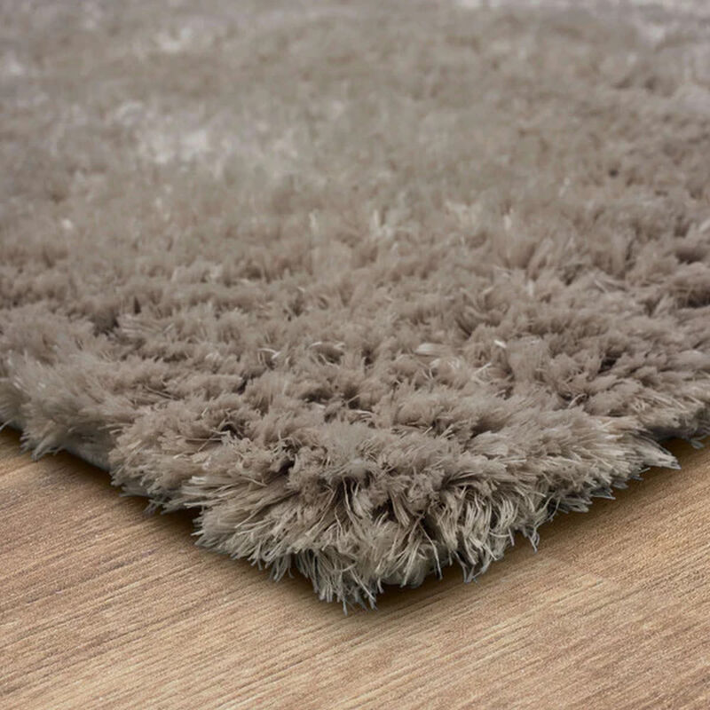Billow Shag Billow Shag Taupe 5' 3" X 8' Rug