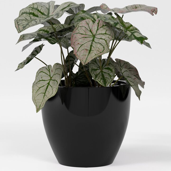 Greenline Fiberglass Lucy Large Indoor/Outdoor Round Planter - 22 in x 22 in x 19 in