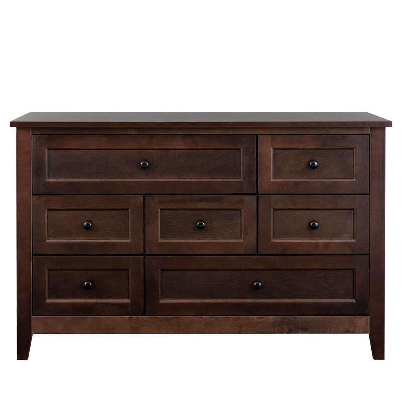 Gewnee Solid Wood spray-painted drawer dresser bar console table lockers